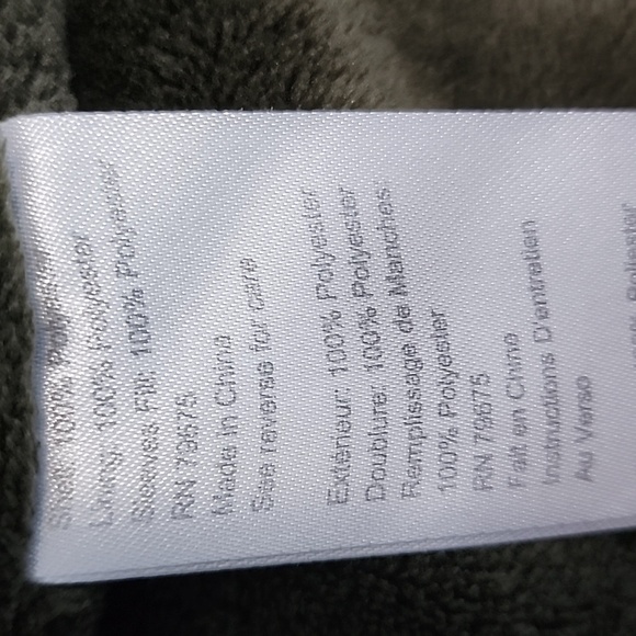 MICHAEL KORS OLIVE GREEN  WINDBREAKER JACKET/ M - Picture 4 of 17